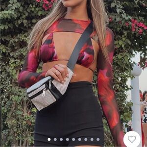 White fox boutique crop set